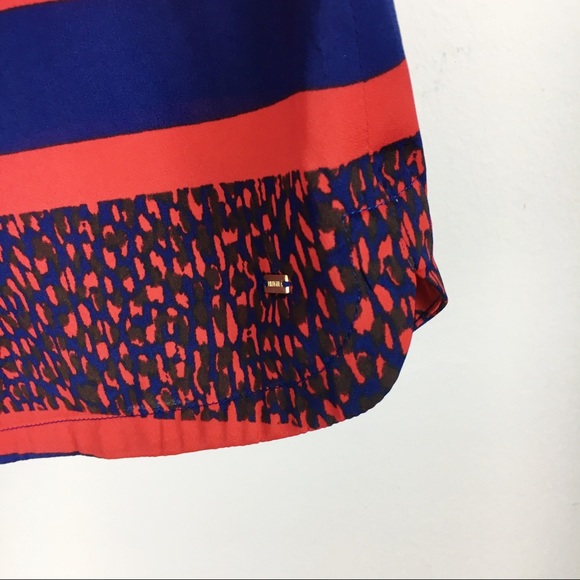 NEW Tommy Hilfiger Blue & Red Tank Top Shirt L - Picture 6 of 9